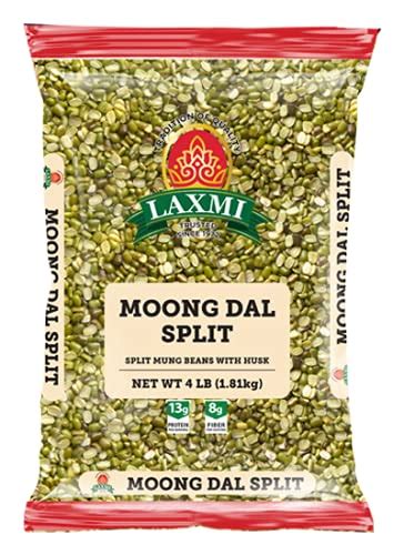 LAXMI MOONG DAL SPLIT W SKIN 4LB DB Online Grocery