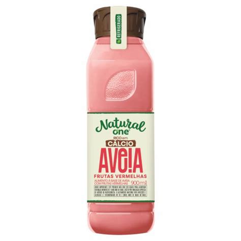 Bebida Base De Aveia Natural One Frutas Vermelhas Refrigerado Ml