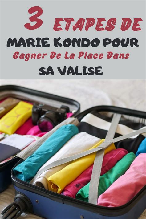 Les 3 Etapes De Marie Kondo Pour Gagner De La Place Dans Sa Valise