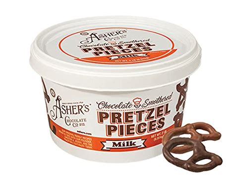 Ashers Chocolates Chocolate Covered Pretzels Bulk