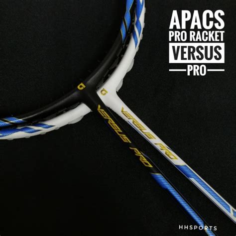 Apacs Racket Versus Pro Original Free String Grip Bag Shopee