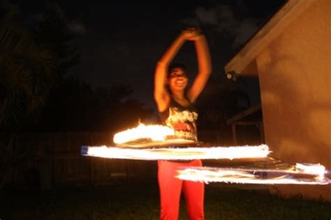 Learn The Fire Hooping Basics