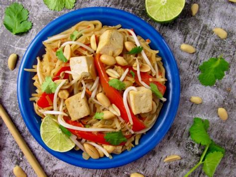 Vegan Pad Thai With Tofu Joyful Balance