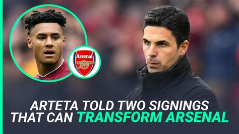 Arsenal Transfers Arteta Urged To Spend 100m On Premier League Duo