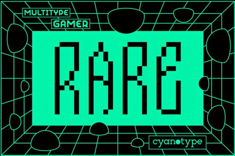 Gamer Rare Font By Cyanotype Creative Fabrica