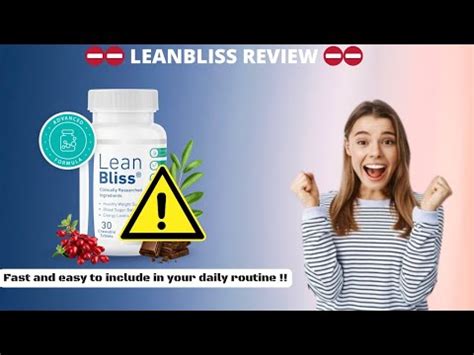 Leanbliss Review Warning Leanbliss Weight Loss Lean Bliss