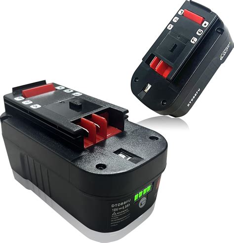 Dtdbbfu Hpb18 60ah 18v Replacement Lithium Ion Battery For Black And Decker 18v