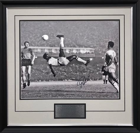 Pele Bicycle Kick - Autographed Collectables