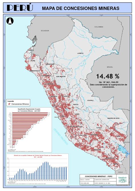 Mapa De Concesiones Mineras A Nivel Nacional Abril De Cooperacci N