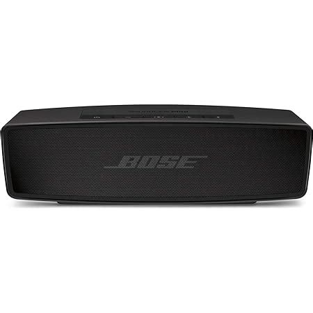 Bose Soundlink Mini Bluetooth Speaker Iispecial Edition Noir