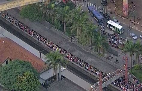 Meu Transporte News Cptm Linha 7 Rubi Fica 11h Paralisada Devido A Pane Elétrica