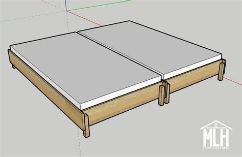 How To Convert Twin Beds Queen Hanaposy