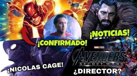 NICOLAS CAGE SERÁ SUPERMAN EN THE FLASH SERIE DE SPIDER MAN NOIR