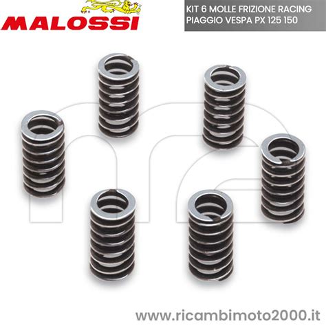 Frizioni KIT 6 MOLLE FRIZIONE MALOSSI MHR PIAGGGIO VESPA PX 125 150