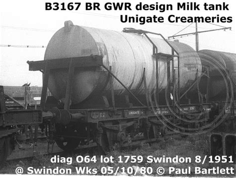 Paul Bartletts Photographs Milk Tank Wagons Br Gwr Lner Sr Lms Mmb