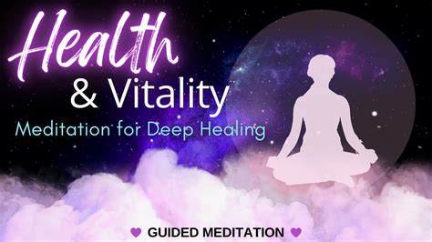 Manifest Health And Vitality Deep Healing Physical Mental Spiritual