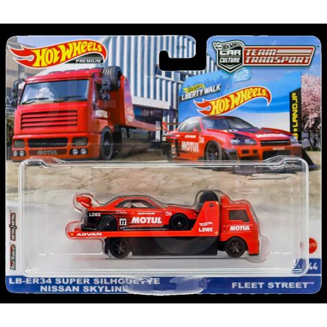 Xe M H Nh Hot Wheels Premium Team Transport R Nissan Skyline Shopee Vi T Nam