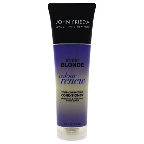 John Frieda Sheer Blonde Color Renew Tone Correcting Conditioner 8 45