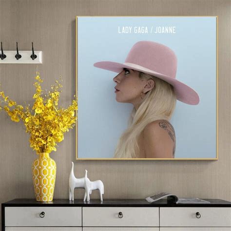 Lady Gaga Joanne Music Album Cover Canvas Poster No Frame | Etsy