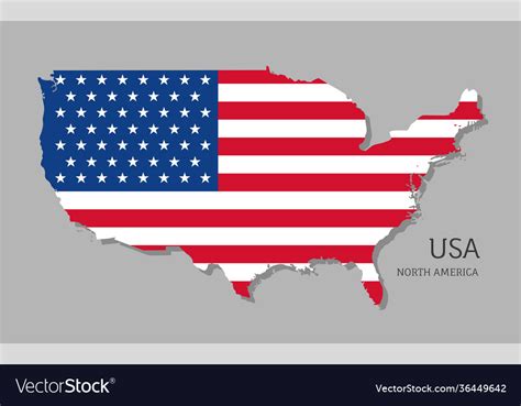 national map  usa