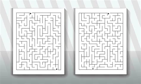 Vector Maze Templates Page 27789369 Vector Art At Vecteezy