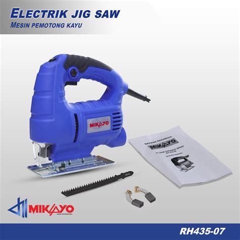 Mesin Gergaji Ukir Kayu Gergaji Triplek Electric Jigsaw Mikayo Termurah