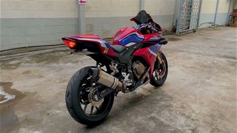 Cbr500r Exhaust Sound Warm Engine Youtube