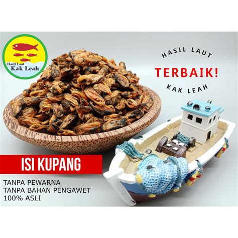 Isi Kupang Kering Pangkor Gred Aaa Gm Shopee Malaysia