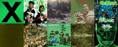 Green Album Covers: The Best Albums Colored Green - Upbeat Geek