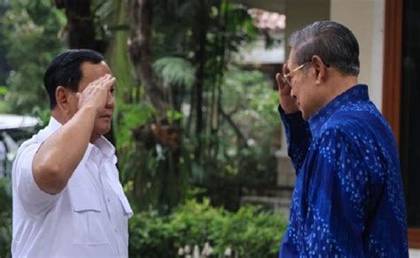 Hormat Dan Restu Sby Untuk Prabowo Jelang Daftar Pilpres Ke Kpu