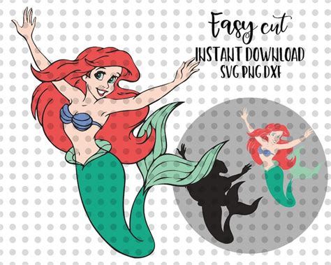 Mermaid Svg Png Dxf Layered Cricut File Cricut Mermaid Etsy Canada