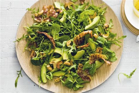 Groene Salade Met Spek En Avocado Recept Allerhande Albert Heijn