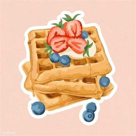 Pin De Sara Robledo En Stickers Desayuno Dibujo Stickers Cool