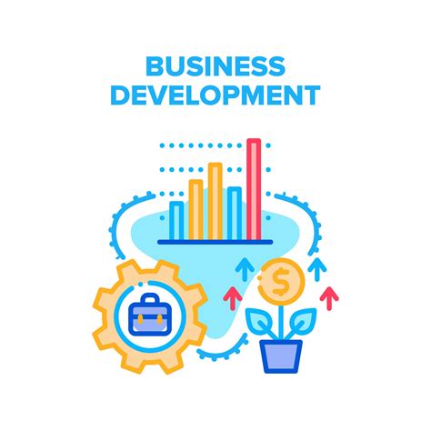Business Development Vector Concept Illustration 17370377 Vector Art at