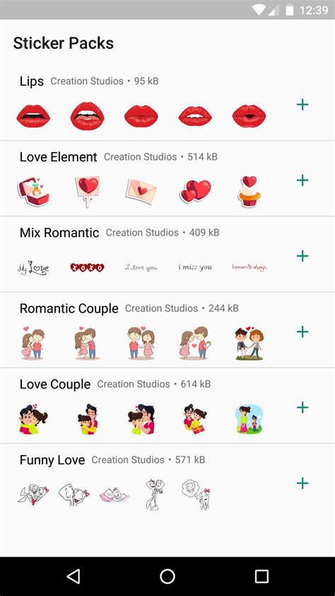 Love Romance Stickers For WhatsApp - WAStickersApp APK برای دانلود اندروید