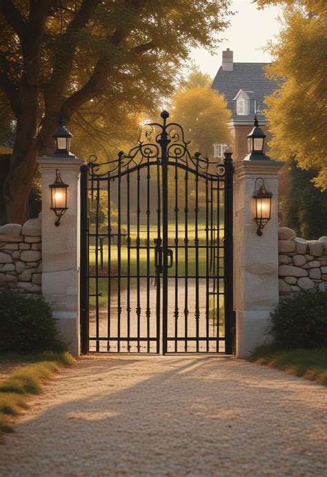 19 Inspiring Farmhouse Gate Ideas For Charming Entrances - Lovely Harbor