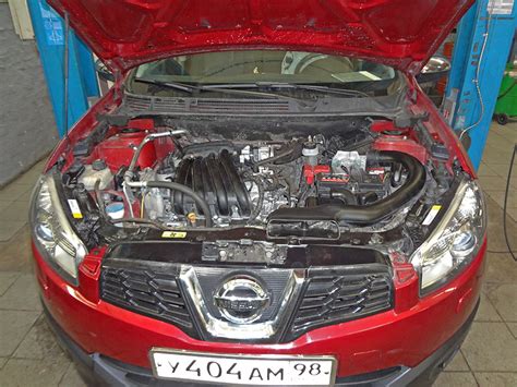 Замена свечей зажигания Nissan Qashqai J10 фото отчет
