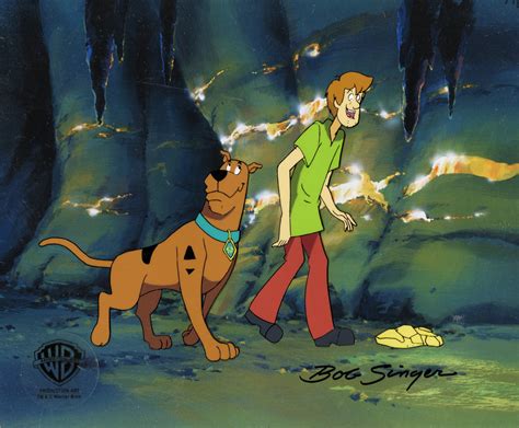 Scooby-Doo and the Alien Invaders Original Production Cel Signed by Bo ...