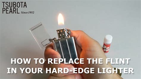 How To Replace The Flint In Your Hard Edge Lighter Youtube