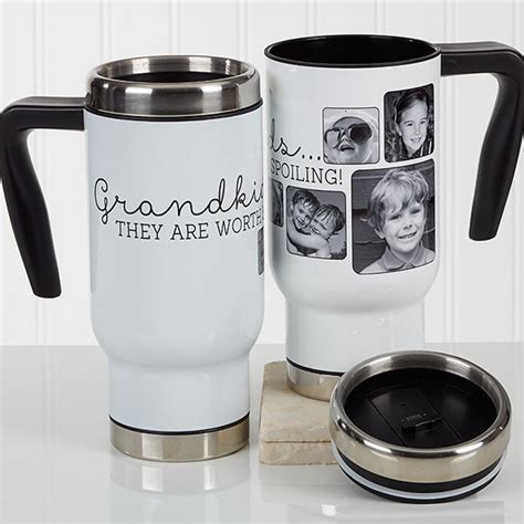 Personalized Photo Commuter Travel Mug Theyre Worth Spoiling