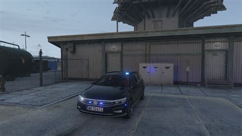 Vw Passat B85 2020 Unmarked Danishgerman Police Els Ready Gta 5 Mods