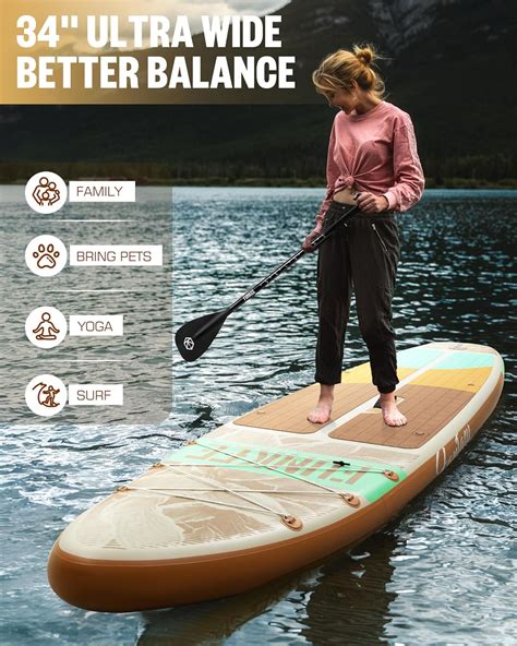 Extra Wide Inflatable Stand Up Paddle Board Review Boat