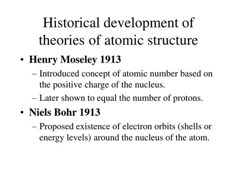 Henry Moseley Atomic Model