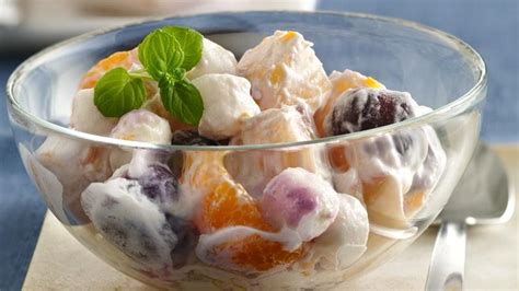 Creamy Overnight Fruit Salad Recipe From Betty Crocker