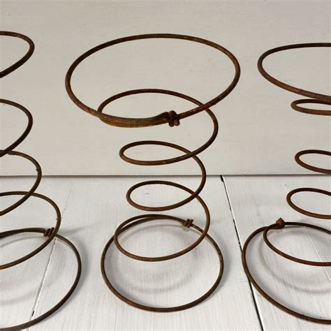 Set Of Xl French Vintage Rusty Bed Springs Bed Springs Etsy