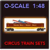 Mrchq Collectible O Scale Model Circus Trains