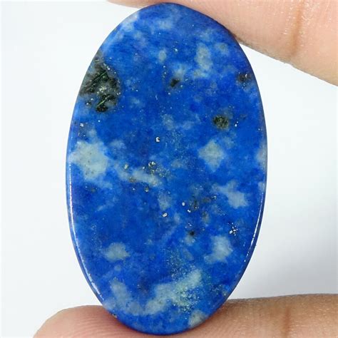 Best Price Blue Lazulite Oval Pear Cushion Fancy Cabochon Loose