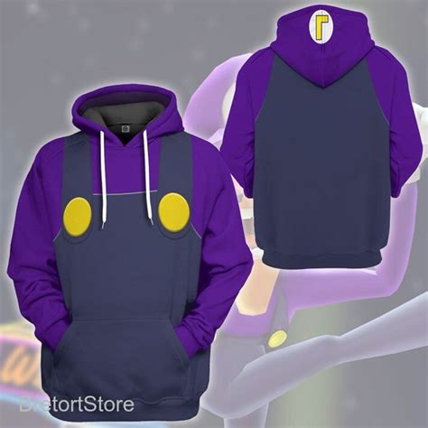 Mario Waluigi Halloween 3D Cosplay Shirt, Halloween Costume sold by ...