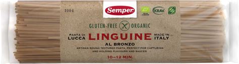 Glutenfri Och Ekologisk Linguine Semper Ab