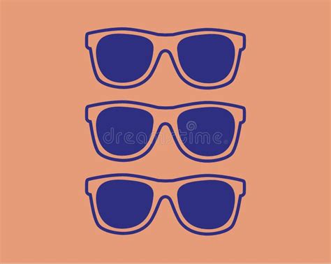 Classic Vintage Sunglasses Realistic Isolated Vector Illustration